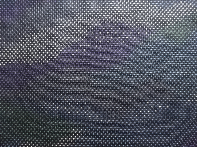 JAPANESE KIMONO / ANTIQUE KASUMI PATTERN OSHIMA TSUMUGI KIMONO (5 MARU